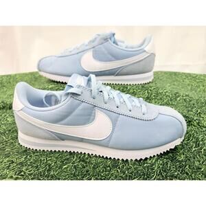 Nike Cortez Textile baby blue shoes size 7 Y